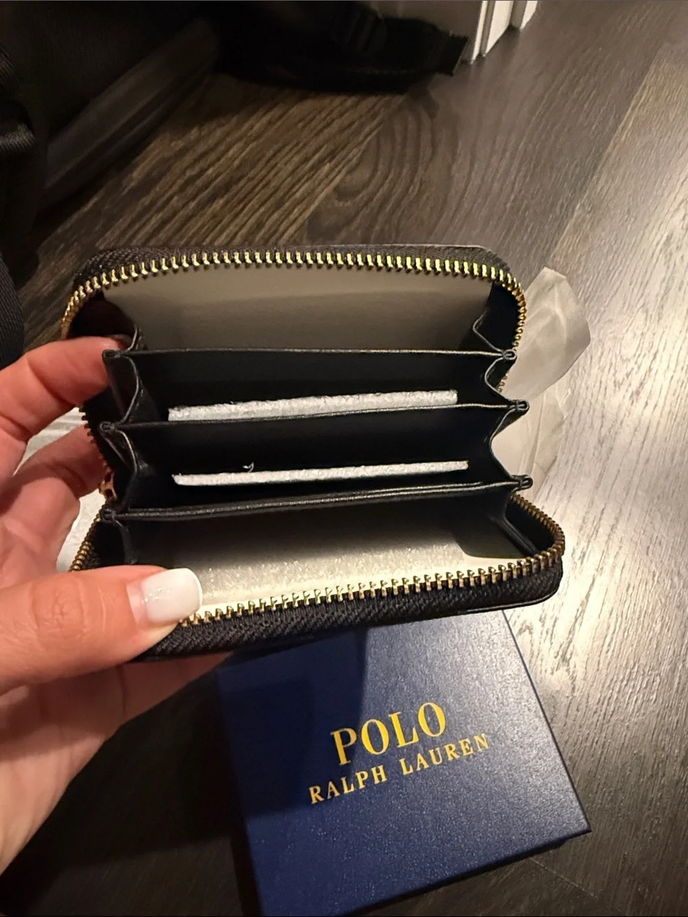 Polo by Ralph Lauren Gold Mesh Money Clip